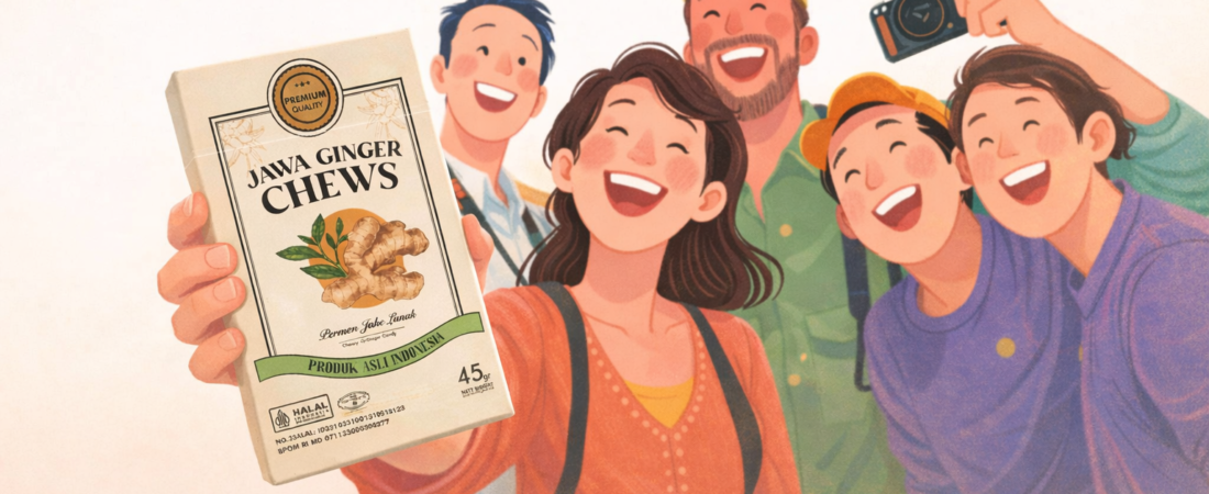 Permen Jahe Masa Kini untuk Kebutuhan Harian yang Praktis